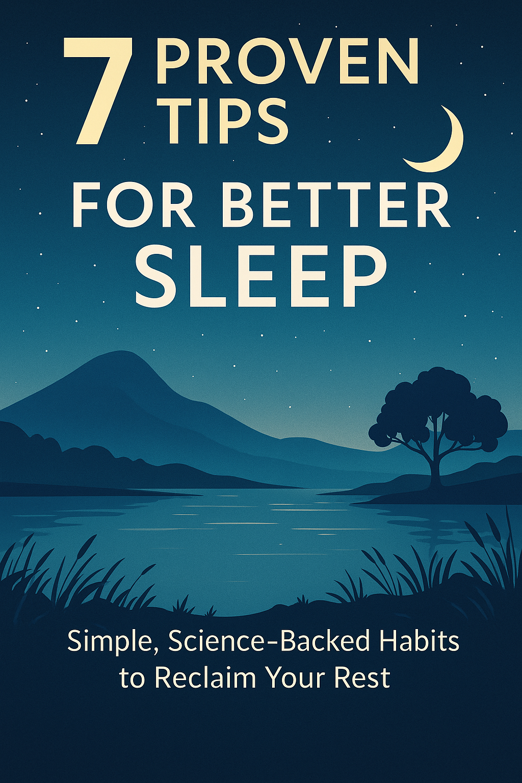 7 Proven Tips for Better Sleep